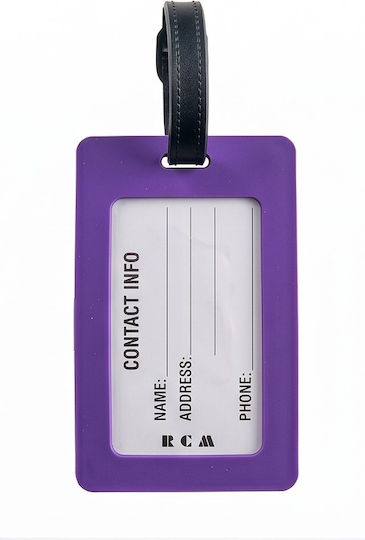 RCM Ετικέτα Βαλίτσας Μωβ