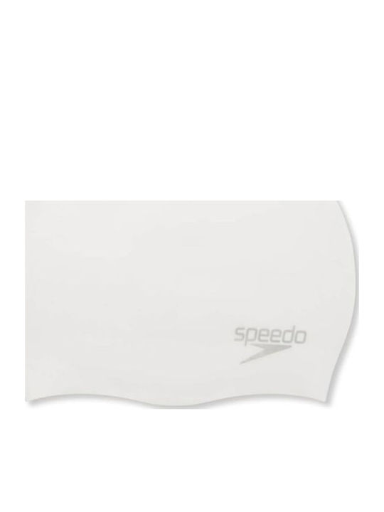 Speedo Căciulă de înot Adulți din silicon Alb
