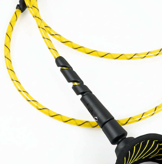 Fcs Freedom Helix Surf Leash Comp 6 Ft Cyber Lime Fhca-cbl-06f