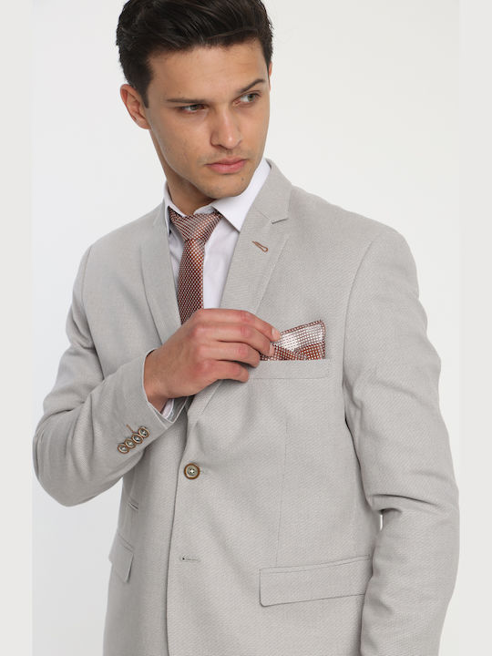 Costum Barbatesc Slim Bej