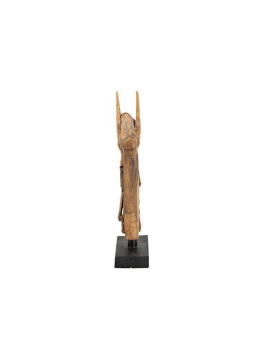 Artekko Διακοσμητικό Άλογο από Ξύλο 65x13x73cm