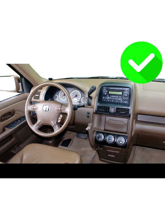Carmedia Auto-Audiosystem für Honda CR-V 1996-2006 mit Klima (Bluetooth/USB/Eingebautes Wi-Fi / GPS / Apple CarPlay / Android Auto) mit 9-Zoll Touchscreen