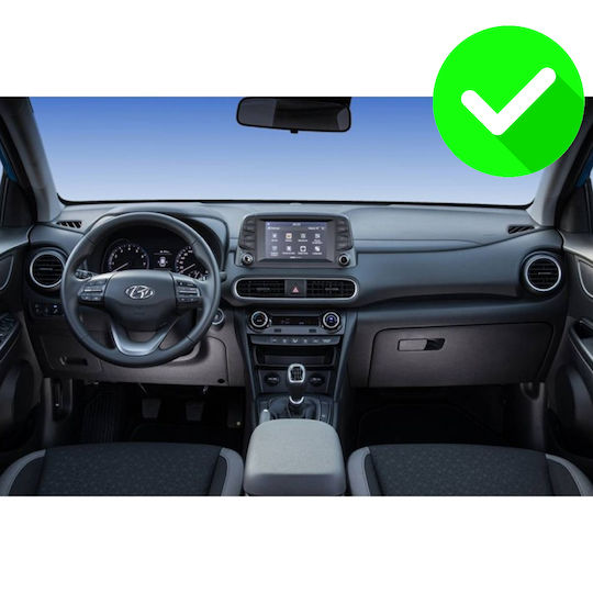 Carmedia Ηχοσύστημα Αυτοκινήτου για Hyundai Kona 2017+ (Bluetooth/USB/WiFi/GPS/Apple-Carplay/Android-Auto) με Οθόνη Αφής 10"