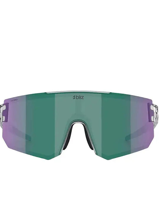 Bliz Unisex Sonnenbrillen mit schwarzem Rahmen mit Spiegelgläsern