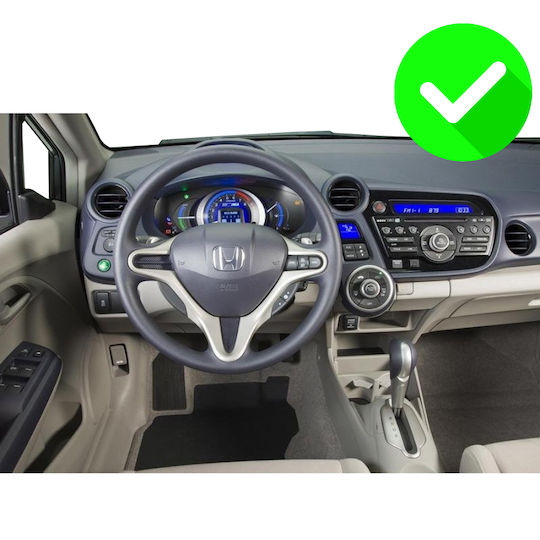 Carmedia Auto-Audiosystem für Honda Einblick 2009-2014 (Bluetooth/USB/AUX/WiFi/GPS/Apple-Carplay/Android-Auto) mit Touchscreen 11.5"