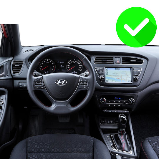 Carmedia Ηχοσύστημα Αυτοκινήτου για Hyundai i20 2019-2021 (Bluetooth/USB/WiFi/GPS/Apple-Carplay/Android-Auto) με Οθόνη Αφής 9"