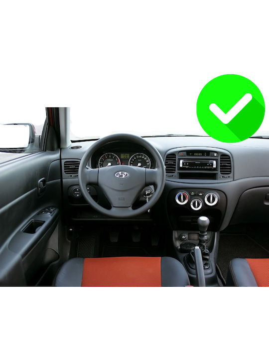 Carmedia Car Audio System for Hyundai Accent 2006-2011 Bluetooth USB WiFi GPS Apple CarPlay Android Auto with 9" Touch Screen