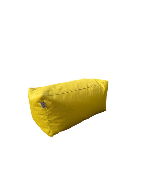 Bean Bag Pear Waterproof Yellow 75x65x70cm