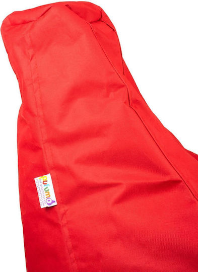 SteweHome Sitzsack Birne Wasserdicht Rotes 50x70x35cm