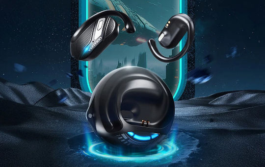 Vention OpenBeat O12 Open Ear Bluetooth Handsfree Earphones with Sweat Resistance and Charging Case White