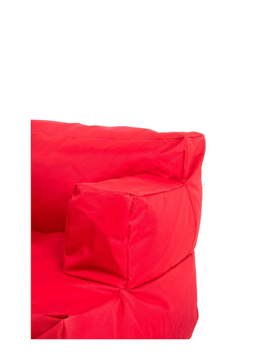 Bean Bag Stool Red