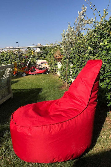 Bean Bag Chair Waterproof Red