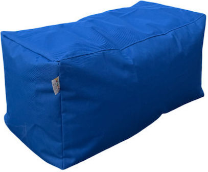 Bean Bag Chair Pear Waterproof Blue 75x65x70cm