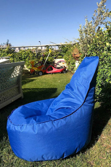 SteweHome Sitzsack Sessel Wasserdicht Blau 70x40x55cm