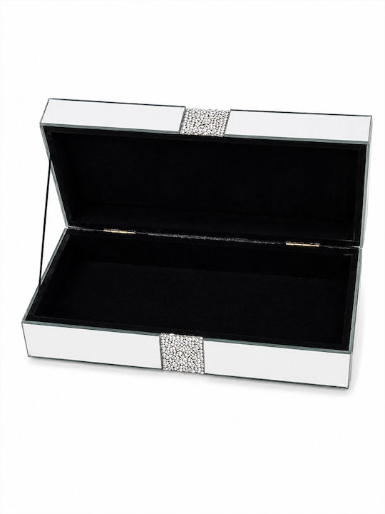 La Belle Maison Dekorative Boxen Glas D2032-2 25,5x11x6,5cm La Belle Maison Dekorative Boxen Glas D2032-2 25,5x11x6,5cm
