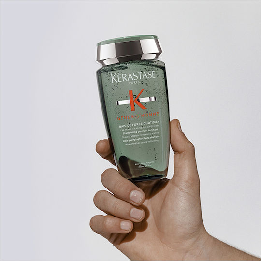 Kérastase Genesis Homme Bain De Force Quotidien Σαμπουάν κατά της Τριχόπτωσης για Λεπτά Μαλλιά 250ml