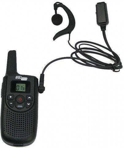 Polmar Gemini Transmițător Wireless PMR cu Ecran Monocrom Set 2buc