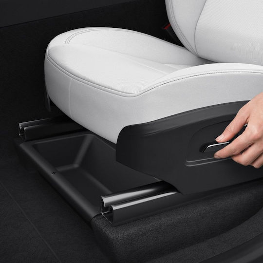 Spigen Tesla Underseat Storage Organizer 2 Pack Black Tesla Model Y Juniper Acp10798