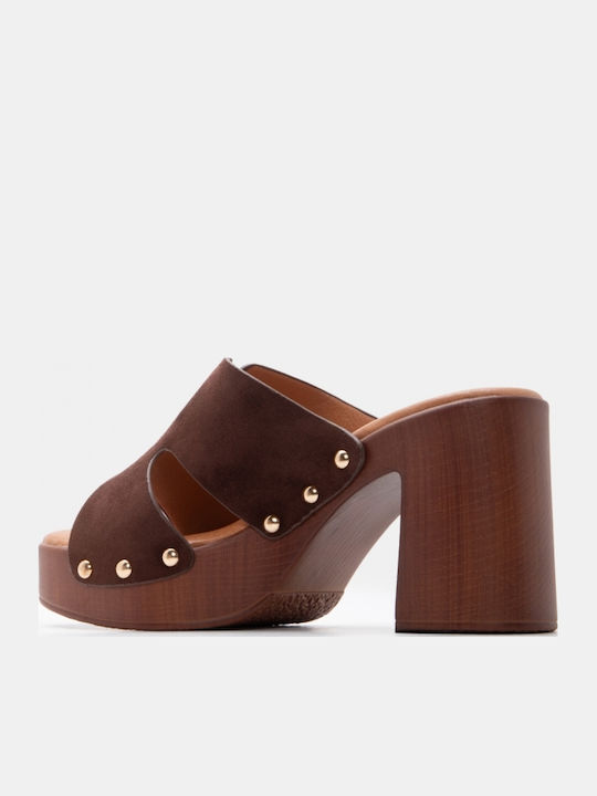 Damen Sandalen Braun