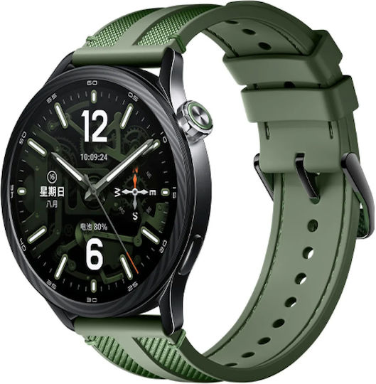 Xiaomi Watch S5 Stainless Steel 46mm Waterproof with Heart Rate Monitor Jungle Green