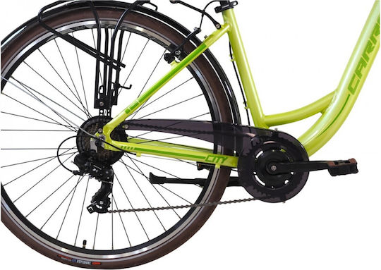 Carrera 28" Μπλε Ποδήλατο Πόλης με Ταχύτητες