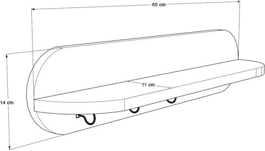 SteweHome 60x14x11cm SteweHome 60x14x11cm