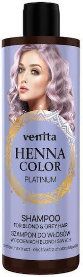 Venita Henna Color Platinum Shampoos für Gefärbt Haare 250ml