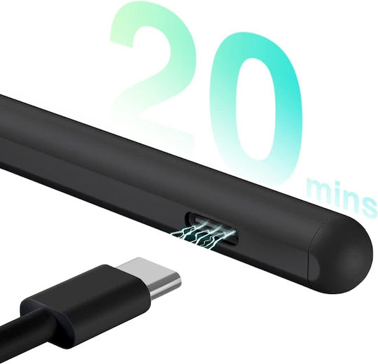 4Smarts Active Stylus Pen Pencil Pro 3 Ψηφιακή σε Μαύρο χρώμα 540566