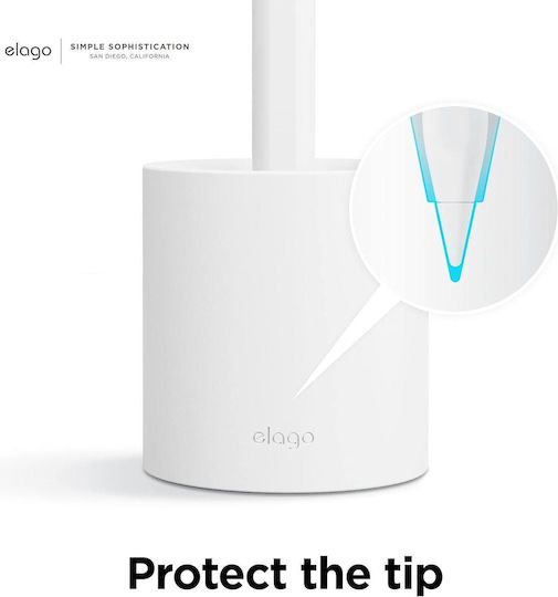 Elago Stylus Base for Apple Pencil White