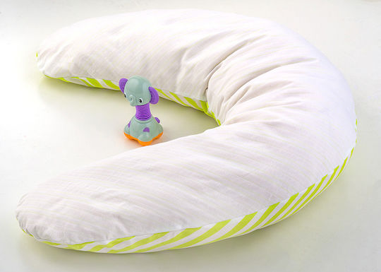 Baby Oliver Pregnancy & Breastfeeding Pillow White