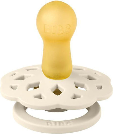 Bibs Boheme Suzete Cauciuc Ivory / Lavender pentru 0+ luni 2 bucăți