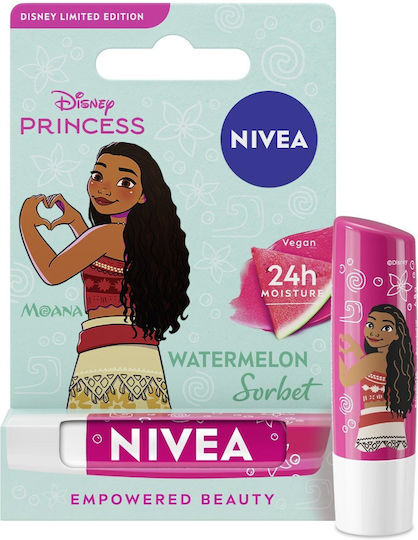 Nivea Disney Moana Lip Balm Watermelon Sorbet 4.8gr