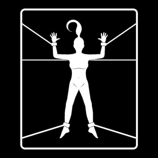 Fetish Submissive Сет за Връзване на Крайници в Черен Цвят