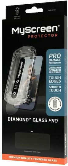 Myscreen Протектор За Екран Diamond Glass Pro Fit Frame Apple iPhone 17 Pro