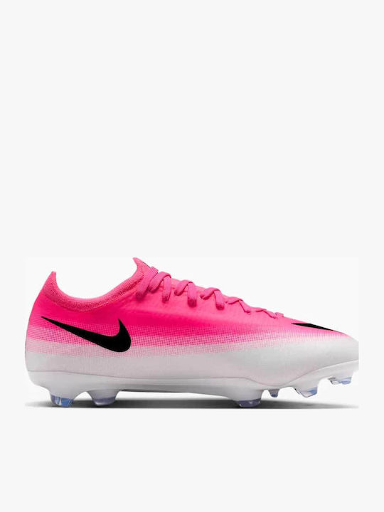 Mercurial Vapor 17 Pro FG Παιδικά Ποδοσφαιρικά Παπούτσια με Τάπες Ροζ