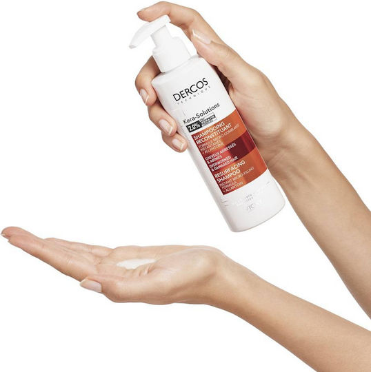 Vichy Dercos Kera Solutions Shampoos für Empfindliche Kopfhaut für Zerbrechlich Haare 250ml