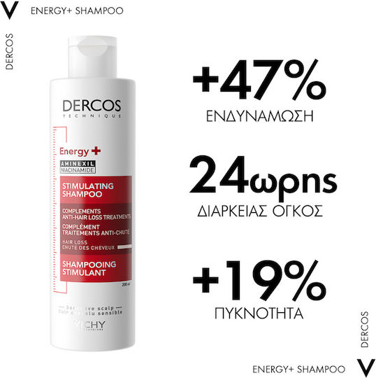 Vichy Dercos Energy+ Шампоан Против Косопад За Всички Типове Коса 200ml