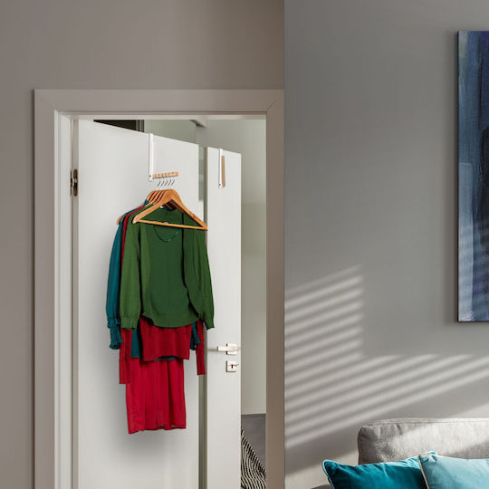 Relaxdays Door Hook Metal 21x18x2.5cm 2 Pieces