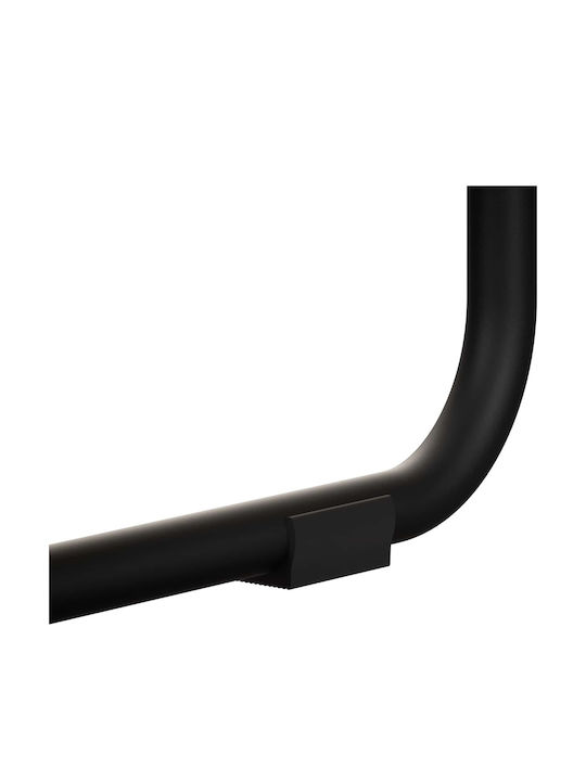 Konsolentisch aus Holz & Metall Eiche M80xT41xH75cm