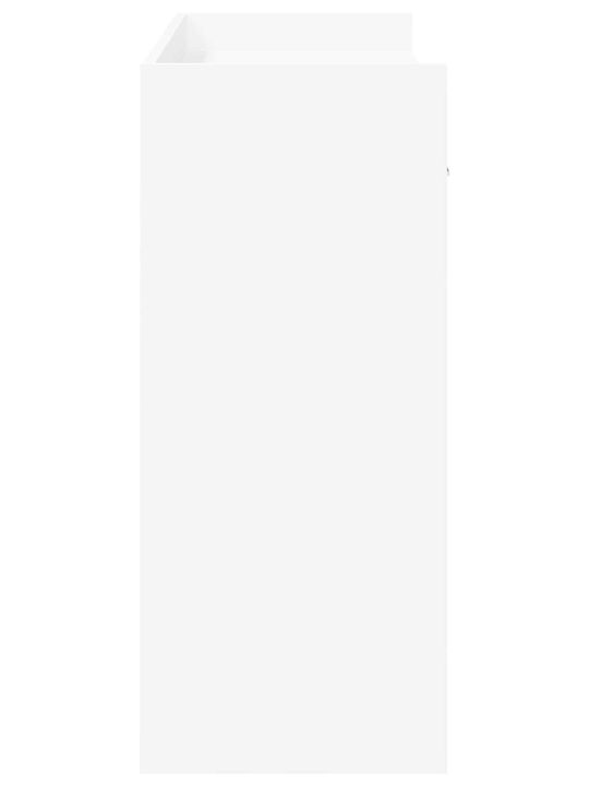 Wooden Console White L90xW35xH80cm