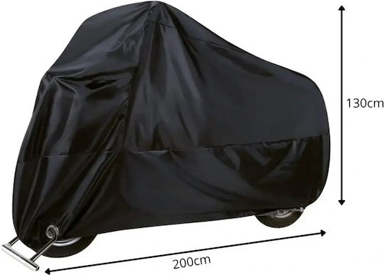 Waterproof Motorcycle & Bicycle Cover 200x130cm Uv Protection Size L