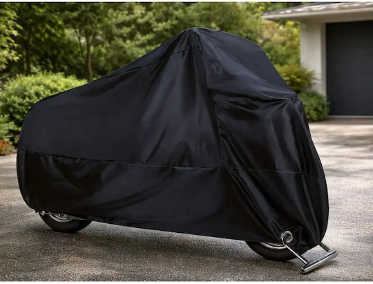Waterproof Motorcycle & Bicycle Cover 200x130cm Uv Protection Size L