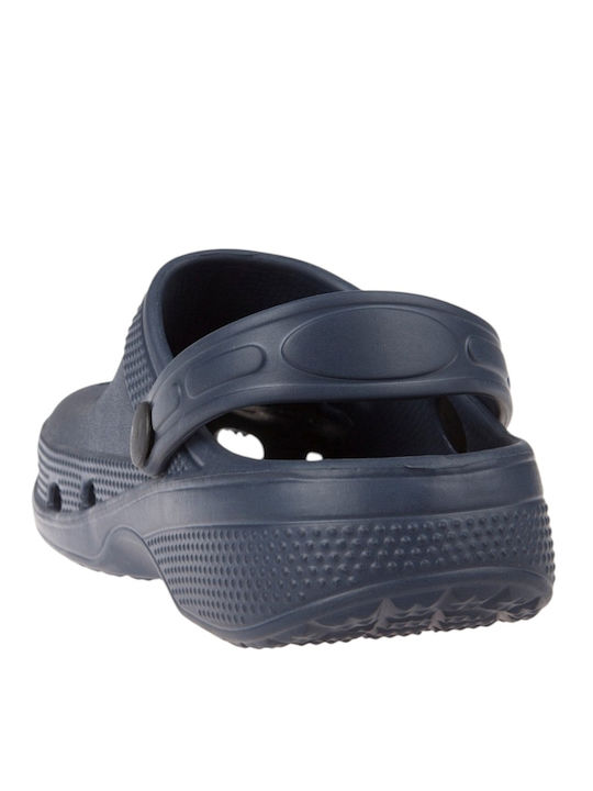Thalassa Damen Holzschuhe Blau