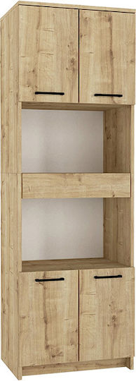 Alvento Στήλη Κουζίνας Sapphire Oak 60x42x180εκ.