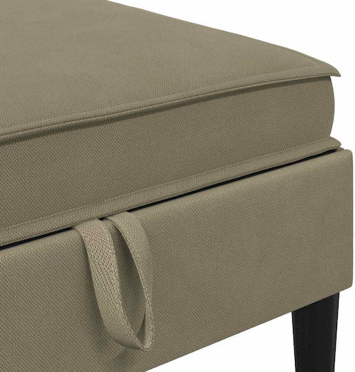 Γωνιακός Βελούδινος 70x70x40εκ.