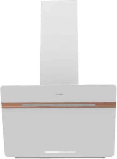 Cecotec Bolero Flux DT Hotă Tip Coș de Fum cu Reciclare 60cm Albă cu Wi-Fi