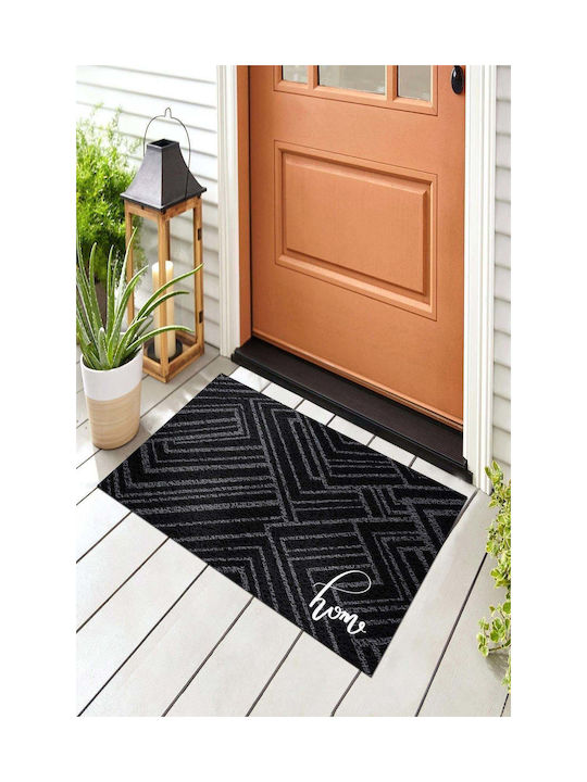 SteweHome Entryway Doormat Non-Slip Orange 70x45cm