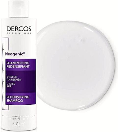 Vichy Dercos Neogenic Șampon Împotriva Căderii Părului pentru Păr Fin 200ml