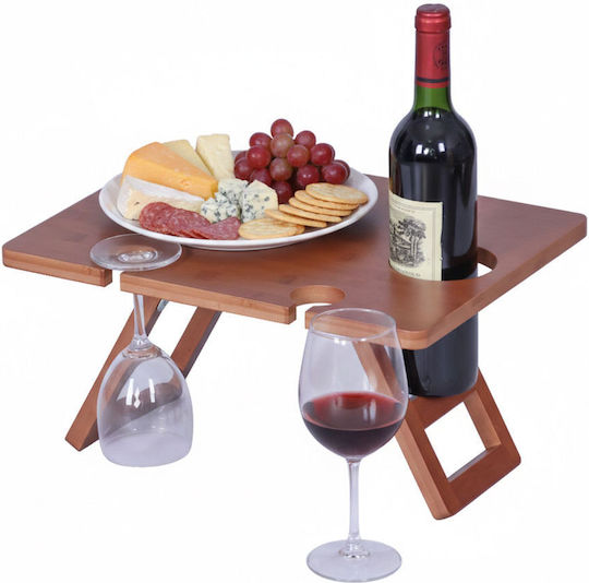 Relaxdays Bambus Serviertablett 20x30x40cm Relaxdays Bambus Serviertablett 20x30x40cm