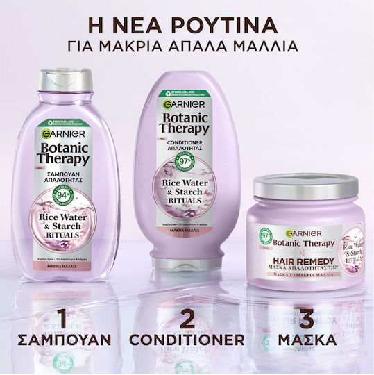 Garnier Botanic Therapy Rice Water & Starch Шампоан За Хидратация И Обем 400ml